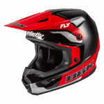 Fly Racing Kinetic DBK Special Edition Helmet - Black Red Grey
