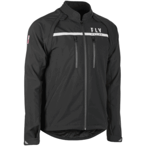 Fly Racing Patrol Jacket - Black - Front
