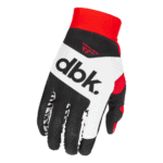 Fly Racing Pro Lite DBK 2026 Gloves - Black White Red - 01