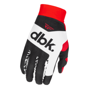 Fly Racing Pro Lite DBK 2026 Gloves - Black White Red - 01