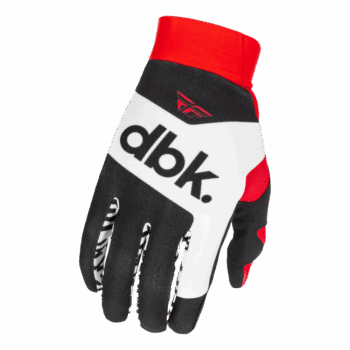 Fly Racing Pro Lite DBK 2026 Gloves - Black White Red - 01