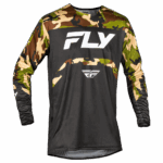 Fly Racing Rayce Jersey - Black Camo - Front