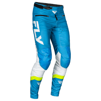 Fly Racing Rayce Pant - Blue - White - Lime Green