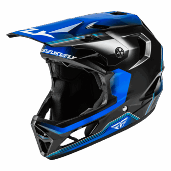 Fly Racing Rayce Repeat Helmet - Black - Blue