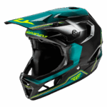 Fly Racing Rayce Repeat Helmet - Black - Teal - Hi Vis