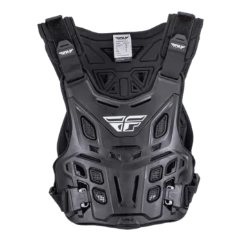 Fly Racing Revel Race CE Roost Guard - Black - Front