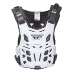 Fly Racing Revel Race CE Roost Guard - White - Front