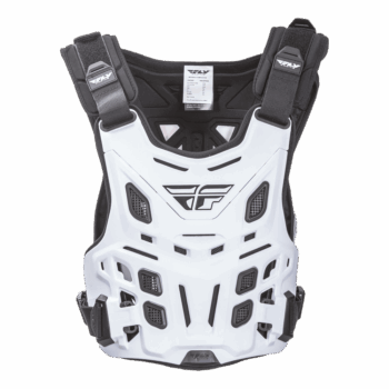 Fly Racing Revel Race CE Roost Guard - White - Front