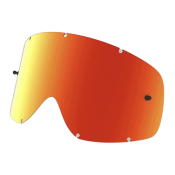 O Frame MX Replacement Lens - Fire Iridium - Front