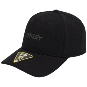 Oakley 6 Panel Stretch Cap - Black