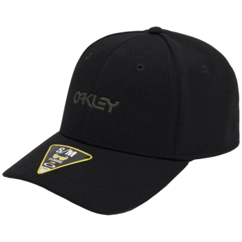 Oakley 6 Panel Stretch Cap - Black