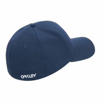 Oakley 6 Panel Stretch Cap - Navy Blue White - 02