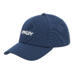 Oakley 6 Panel Stretch Cap - Navy Blue White