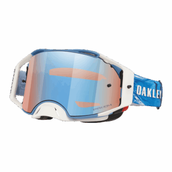 Oakley Airbrake MX Goggle - Sexton Signature Strap - Sapphire Prizm Lens