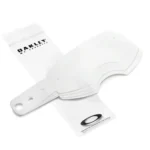 High-quality white racing goggles with adjustable strap, designed for motorsport safety and comfort, featuring Oakley branding for professional racewear.