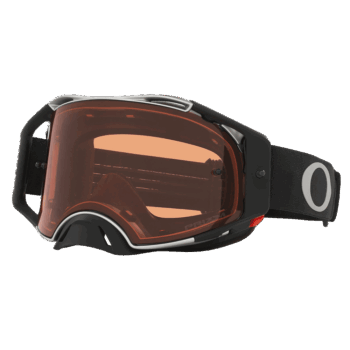 Oakley Airbrake Tuff Blocks MX Goggle - Black Gunmetal - Bronze Prizm