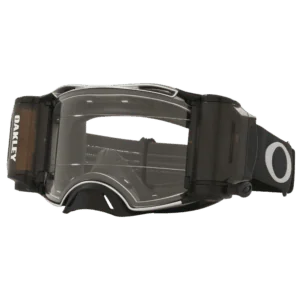 Oakley Airbrake Tuff Blocks Roll Off MX Goggle - Black Gunmetal - Clear