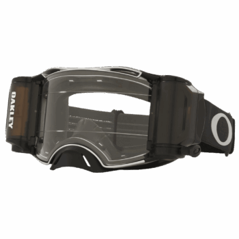 Oakley Airbrake Tuff Blocks Roll Off MX Goggle - Black Gunmetal - Clear