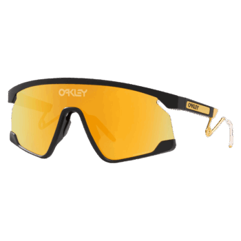 Oakley BXTR Metal Sunglasses - Matte Black - Prizm 24K Lens