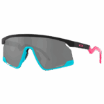 Oakley BXTR Sunglasses - Matte Black - Blue - Pink - Prizm Black Lens