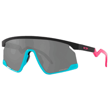 Oakley BXTR Sunglasses - Matte Black - Blue - Pink - Prizm Black Lens