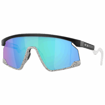 Oakley BXTR Sunglasses Matte Black - Prizm Sapphire Lens