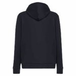 High-quality black hoodie designed for motorsport enthusiasts, featuring durable fabric and comfortable fit, perfect for racewear and casual wear.