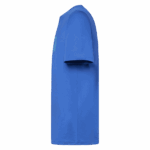 Blue Oakley Dual B1B Logo T-Shirt displayed from the side, showcasing its fit and design.