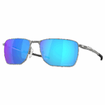 Oakley Ejector Sunglasses - Satin Chrome Prizm Sapphire Lens