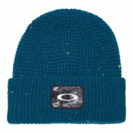 Oakley Ellipse Patch Waffle Beanie - Blue