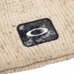 Oakley Ellipse Patch Waffle Beanie - Creame - 02