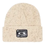 Oakley Ellipse Patch Waffle Beanie - Creame
