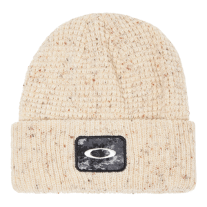 Oakley Ellipse Patch Waffle Beanie - Creame