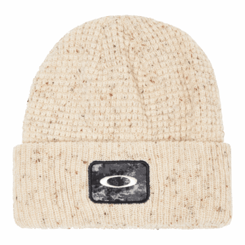 Oakley Ellipse Patch Waffle Beanie - Creame
