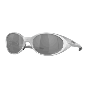 Oakley Eye Jacket Redux Sunglasses - Silver - Prizm Black Polarized Lens