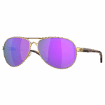 Oakley Feedback Women Sunglasses - Satin Gold Prizm Violet Polarized Lens