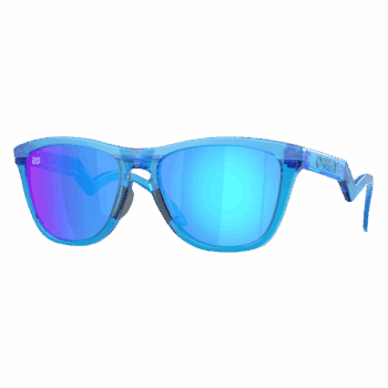 Oakley Frogskins Hybrid Sunglasses - Matte Acid Blue / Prizm Sapphire Lens