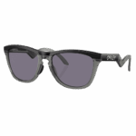 Oakley Frogskins Hybrid Sunglasses - Matte Black / Prizm Grey Lens