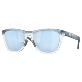Oakley Frogskins Range Sunglasses - Transparent Stonewash Clear - Prizm Deep Water Lens