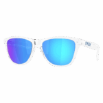 Oakley Frogskins S Sunglasses - Crystal Clear - Prizm Sapphire Lens