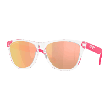 Oakley Frogskins Sunglasses - Clear Prizm Rose Gold Lens