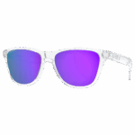 Oakley Frogskins XS Youth Sunglasses Clear Violet Prizm Lens