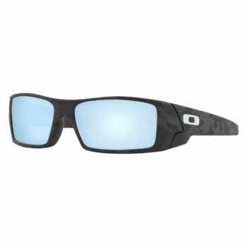 Oakley GasCan Sunglasses - Matte Black Camo - Prizm Deep Water Polarised Lens