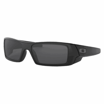 Oakley GasCan Sunglasses - Matte Black - Grey Polarised