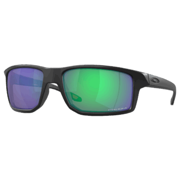 Oakley Gibston Sunglasses - Matte Black Prizm Jade Lens