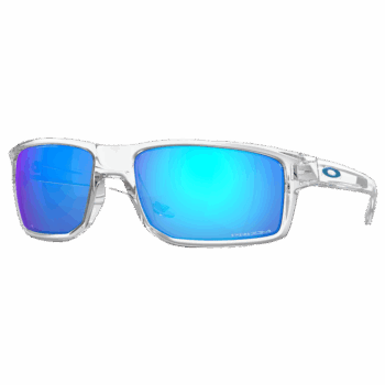 Oakley Gibston Sunglasses - Polished Clear Prizm Sapphire Lens