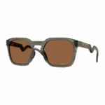 Oakley HSTN SQ Sunglasses - Grey Smoke - Prizm Bronze Lens