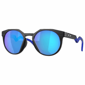 Oakley HSTN Sunglasses - Matte Black - Prizm Sapphire Polarised Lens