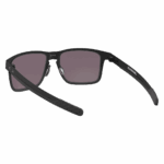 Oakley Holbrook Metal Sunglasses with black frame and grey lenses, ideal for sports and casual wear.