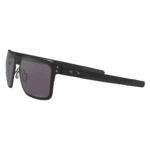 Oakley Holbrook Metal Sunglasses with black frame and dark lenses, ideal for sports and casual wear.